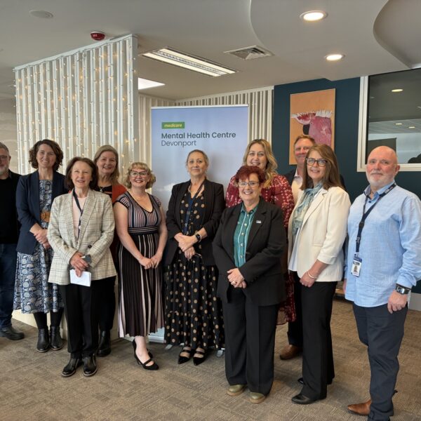 The Devonport MMHC team with Hon Emma McBride